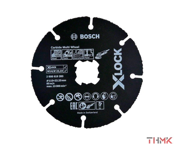 Круг отрезной твердосплавный 115х1х22,23 мм Multi Wheel Bosch